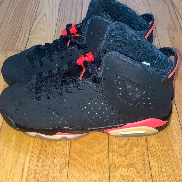 Air Jordan 6 Retro GS Black Cyan - Picture 1 of 4